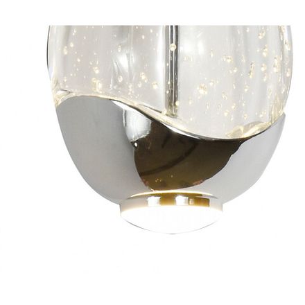 07866-1A,02 Подвес Берти хром d10 h190 Led 6w (4000K)