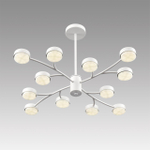 8265/12 COMFI LN26 233 металл, белый Люстра GX53 LED 12*7W 220V TORINA