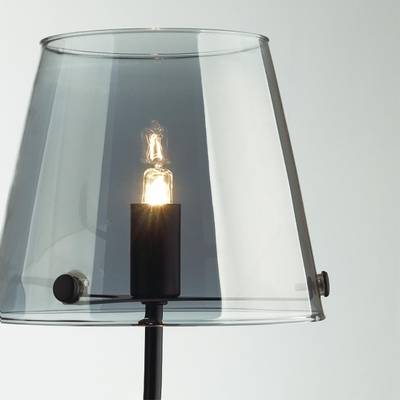 6570/1W MODERNI LN25 черный/дымчатый/металл/стекло Бра G9 1*20W 220V SMOKY
