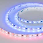 Светодиодная лента DMX-B60-10mm 12V RGB-PX3 (14 W/m, IP20, 5060, 5m) (Arlight, бегущий огонь)