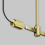 Ввод питания боковой Flarity латунь, TRA154C-SB1-BS. TM Maytoni