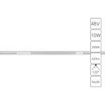 Магнитный трековый светильник Arte Lamp OPTIMA A7283PL-1WH, LED