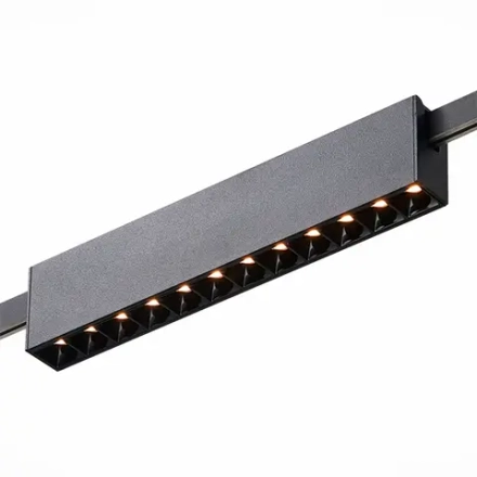 ST816.446.12 Магнитный трековый светильник FARM Черный LED 1*12W 4000K 609Lm Ra90 40 IP20 L232xW24x