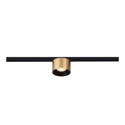 ST669.336.05 Магнитный трековый светильник Латунь LED 1*5W 3000K 350Lm Ra&gt;90 36° IP20 D60xH38 24V