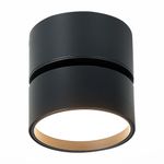 ST651.432.09 Светильник потолочный поворотный Черный LED 1*9W 3000K 720Lm Ra&gt;90 120° IP20 D85xH87 170-240V