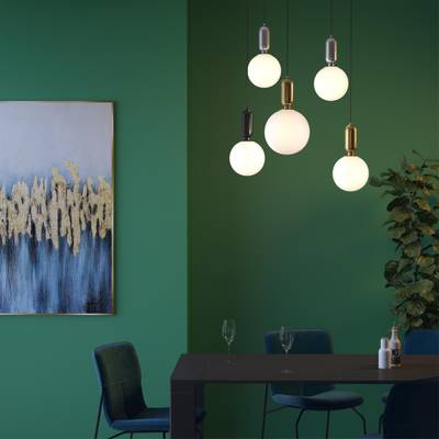 4671/1 PENDANT ODL20 471 черный/белый Подвес E27 1*40W (тип лампы СВЕЧА ) 220V OKIA