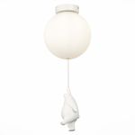 SLE115422-01 Светильник потолочный Белый/Белый E27 1*60W