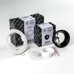 D61607WMOD Светильник DOMINO ROUND под LED модуль/лампу МR16 (214616+214607+214006)