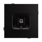 Механизм компьютерной розетки SCT-TENDO-MPC1-PL-BK (RJ-45, CAT6) (Arlight, -)