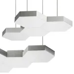 750224 Люстра подвесная FAVO LED-60W 2880LM Silver 4000K Lightstar