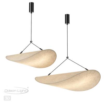 7067/30L L-VISION ODL25 239 Подвесной светильник металл/нетканный шелк/черн IP20 LED 20W 3000/3500/4000K 220V SILK