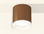 Комплект накладного светильника XS6304040 SCF/FR кофе песок/белый матовый MR16 GU5.3 (C6304, N6245)