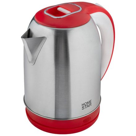 Чайник Homestar HS-1054 (2,3 л) стальной, красный