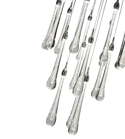 07860-18A,02 Люстра каскадная Асмер хром d50 h300 Led 54W (4000k)