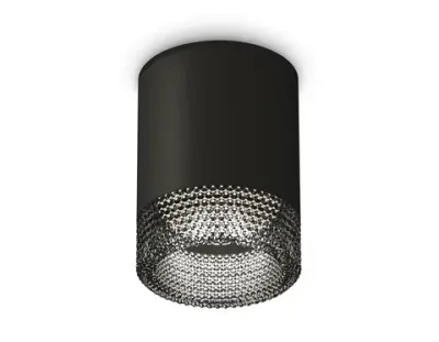 Комплект накладного светильника XS6302041 SBK/BK черный песок/тонированный MR16 GU5.3 (C6302, N6151)