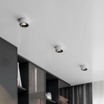 Светильник встраиваемый светодиодный Glam 10W 4000K белый/черный 25095/LED