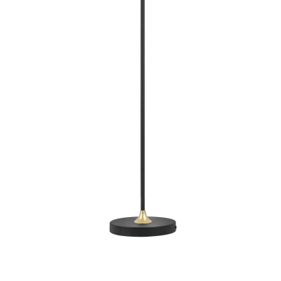 738773 Торшер ACRILE 7W LED 263LM 120G ЗОЛОТО/ЧЕРНЫЙ 3000K