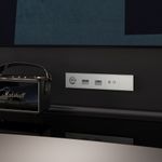 VLS060105 Розетка компьютерная встраиваемая VOLTUM S70 RJ45 кат.6, (сталь) (ТМ Maytoni)