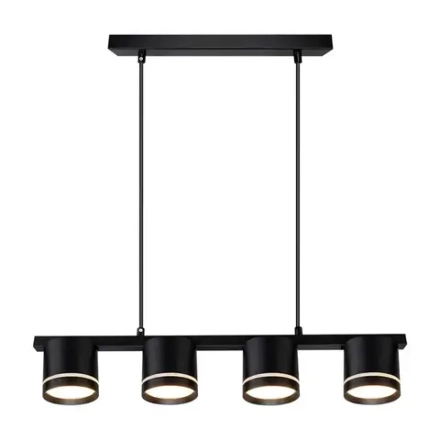 Подвесная люстра Arte Lamp LEGACY A8024SP-4BK, 4хGX53