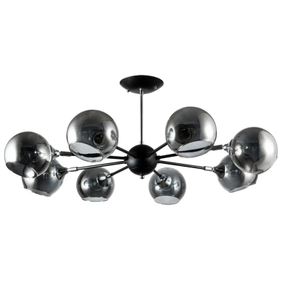 Потолочная люстра Arte Lamp LAGOS A2708PL-8BK, 8хE27