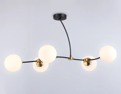 Подвесной светильник TR2548/5 BK/SB черный/бронза E27/5 max 60W 950*600*450