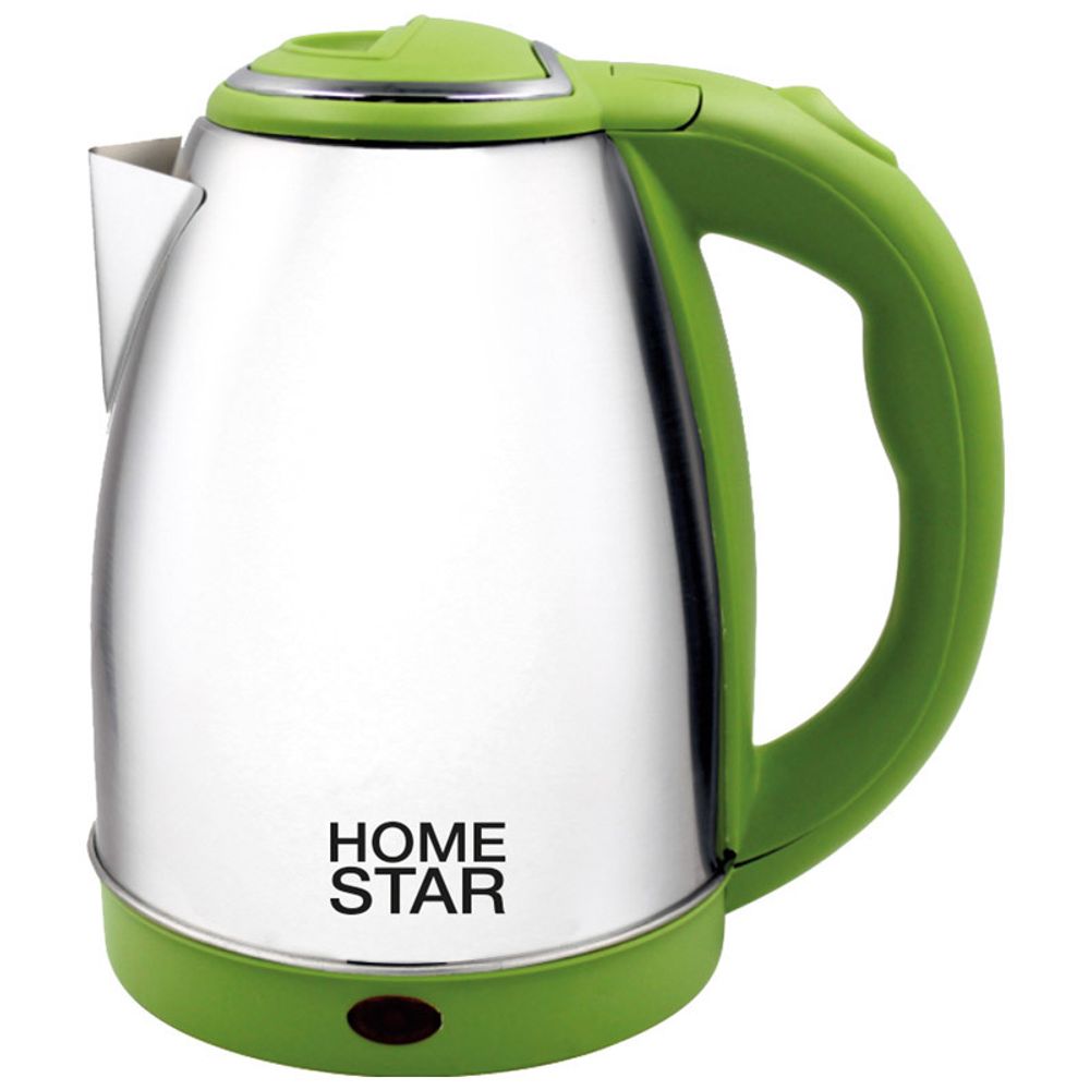 Чайник Homestar HS-1028 (1,8 л) стальной, зелёный