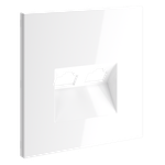 VLS001401 Накладка для розетки компьютерной двойной RJ45+RJ45 кат.6, S70 (белый глянцевый). (ТМ Maytoni)