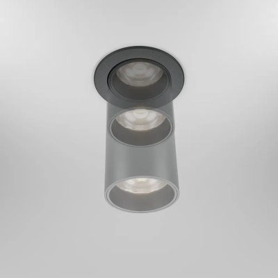 Встраиваемый светильник Фокус / FOCUS LED 12 Вт 4000 К 50°, DL125-L12-4K-B. TM Maytoni