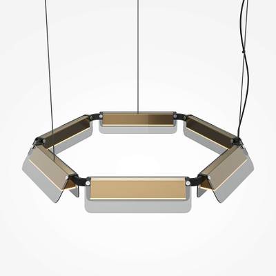 Подвесной светильник Flat 3000К 40Вт, MOD296PL-L40BS3K. TM Maytoni