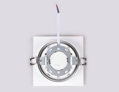 Светильник встраиваемый поворотный точечный TN51915 WH белый GX53 max 12W 115*115*23