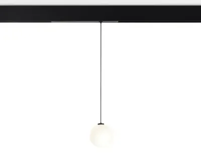 Светильник светодиодный диммируемый для шинопровода Magnetic 220V GL1442 BK/FR черный/белый матовый IP20 10W 3000K-6400K 120° D120 H1500 (Без ПДУ)
