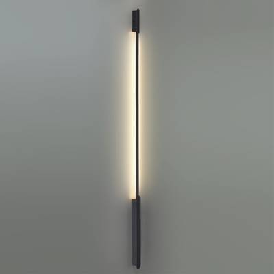 7155/100 HIGHTECH ODL26 Прямой элемент для инсталяции  черный/cиликон/металл IP20 LED 14W 491Лм 3000K 120° 24V FINO