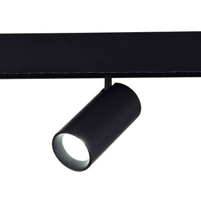 ST375.406.12 Магнитный трековый светильник SMART Черный LED 1*12W 2700K-6500K 1 080Lm Ra90 36° IP20 L115xW55xH95 48V