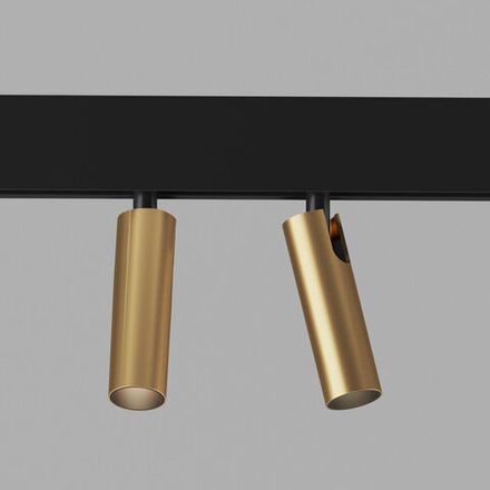 Slim Magnetic Трековый светильник 14W 4200K Dual латунь 85046/01