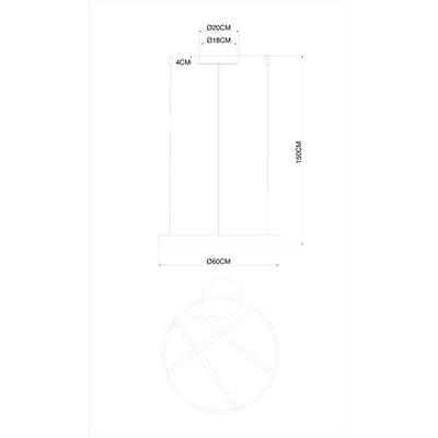 Подвесная люстра Arte lamp RICCO A1874SP-32BK, 1хLED