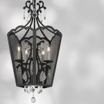 744157 Люстра CASTELLO 5х40W E14 ЧЕРНЫЙ/ЗОЛОТО Lightstar