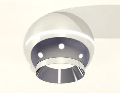 Комплект накладного светильника XS1104002 PSL серебро полированное MR16 GU5.3 LED 3W 4200K (C1104, N7032)
