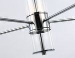 Светильник подвесной LH56001/5 СH/FR хром/белый матовый E14*5 max 40W D640*1260