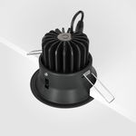 Встраиваемый светильник Yin 3000K 1x12Вт 60° Dim Triac, DL031-L12W3K-D-B. TM Maytoni