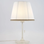 Citilux Линц CL402720 Настольная лампа патина с белым абажуром