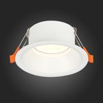 ST201.508.01 Св-к встр. Мат. белый GU10 1*50W  D89xH40 220V Без ламп