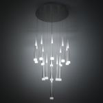 Citilux Вегас CL227160 LED Люстра каскадная Алюминий
