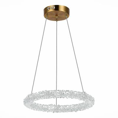 SL6110.203.01 Люстра подвесная ST-Luce Золотистый/Золотистый LED 1*25W 3000 - 6500K