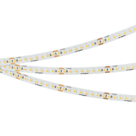 Лента UL-A176-8mm 24V Warm2400 (15 W/m, IP20, 5m) (Arlight, 7 лет)