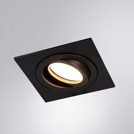Точечный встраиваемый светильник Arte Lamp TARF A2168PL-1BK, 1хGU10