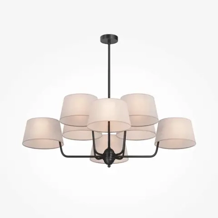 Подвесной светильник Модесто / Modesto E14х8, MOD360PL-08B. TM Maytoni