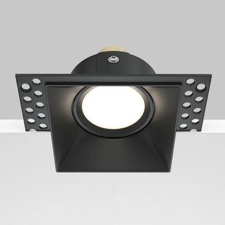 Встраиваемый светильник Dot GU10х1, DL042-01-SQ-B. TM Maytoni