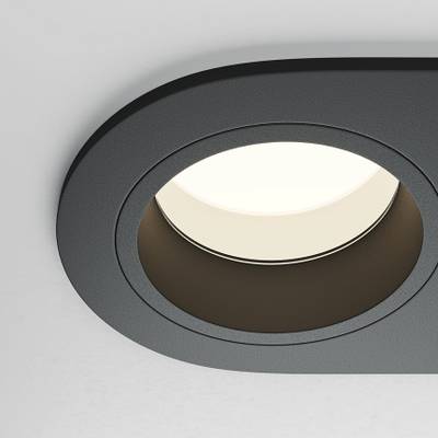 Встраиваемый светильник Share 2xGU10 10Вт DL126-02-GU10-B. TM Maytoni