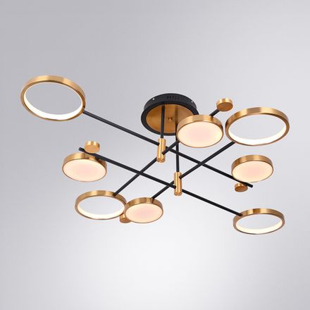 Потолочная люстра Arte Lamp HOLLY A1364PL-8PB, 1хLED