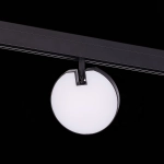 ST359.436.15 Магнитный трековый светильник Черный LED 1*15W 3000K 760Lm Ra>80 120° IP20 L150xW28xH211 48V